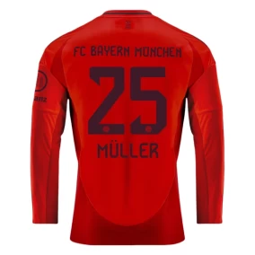 FC Bayern München Müller Hemmatröja 2024/2025 Långärmad